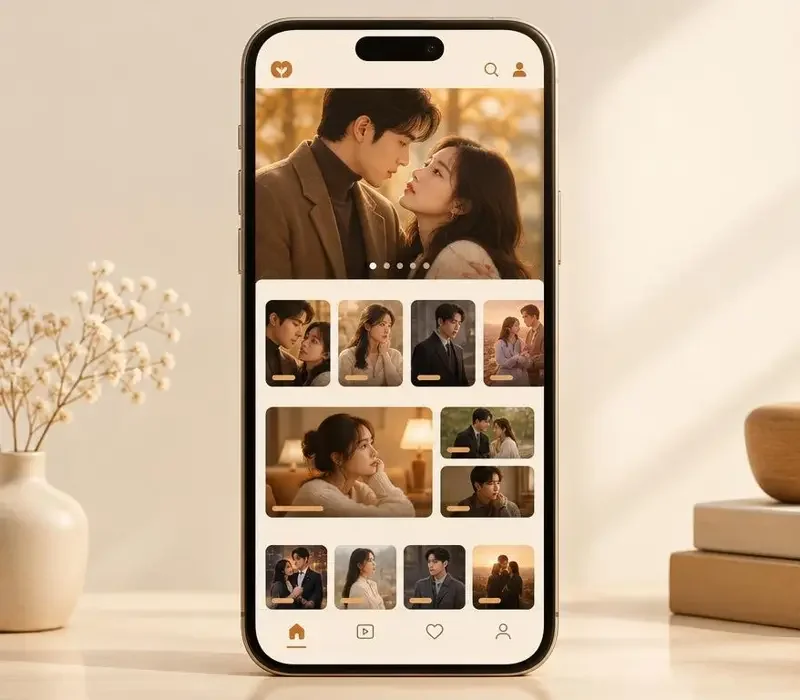 短剧官网入口 APP 手机界面展示